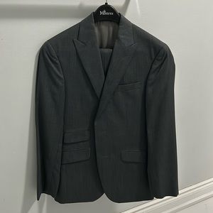 2 Piece Suit - Dark Grey - Joseph Abboud